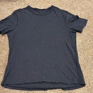lululemon athletica Dark Blue Short Sleeve Tee